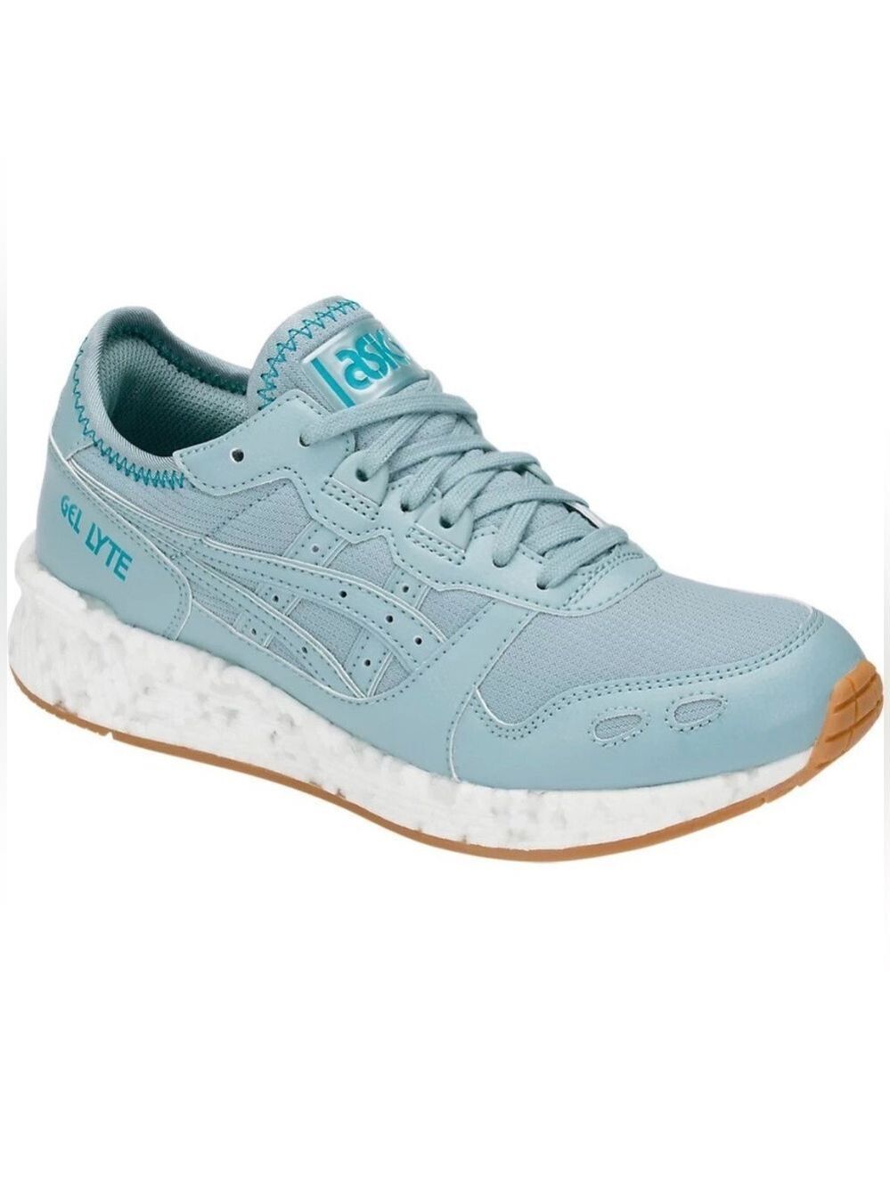 Asics Tiger Hypergel Lyte Light Steel Women Size 9